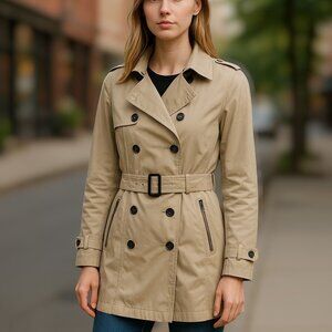 2 for/ $60 American Eagle Peplum Military Style Coat Size Small